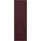 Ekena Millwork True Fit PVC Center Circle Arts & Crafts Fixed Mount Shutters, Wine Red, 12W x 77H, PR TFP001AC12X077WR - alternate 14